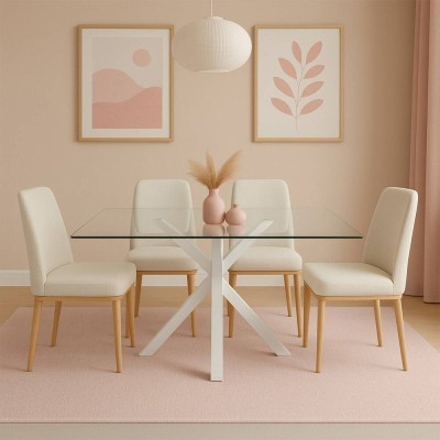 Mesa de Comedor Fija Stacy 2 (140x80x75cm)