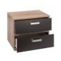 Mesita de Noche 2 Cajones Priego