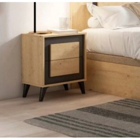 Mesita de Noche Atenea con Patas Mesita de Noche Atenea con Patas