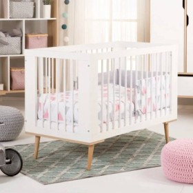 Berço Infantil Sofie + Colchão Doctor Back Ortopédico 120x60cm (Blanco) Berço Infantil Sofie + Colchão Doctor Back Ortopédico 120x60cm (Blanco)