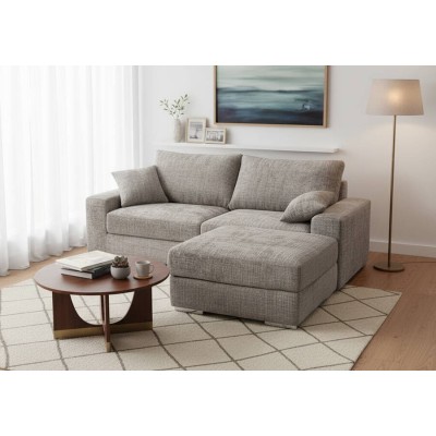 Sofá 1 Plaza + Chaise Long Reversible Dionísio (215x100cm)