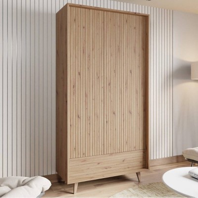 Armario 2 Puertas + 1 Cajone Ferido