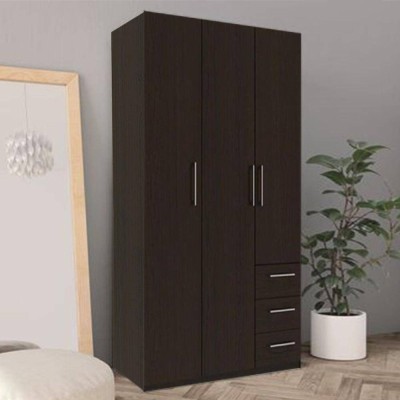 Armario 3 Puertas Batientes + 3 Cajones Teckno I