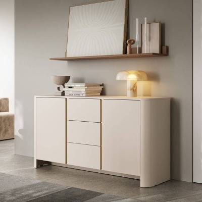 Aparador 2 Puertas + 3 Cajones Bari