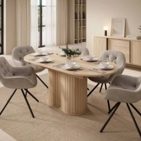 Mesa de Comedor Extensible Ovalada Lovi