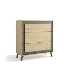 Cómoda 3 cajones Atenea c/ Patas