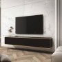 Mueble Tv Suspendida + 3 Puertas Oro