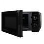 Microondas sin grill MW-20MN de 20 litros de capacidad y 700W negro