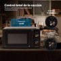 Microondas sin grill MW-20MN de 20 litros de capacidad y 700W negro