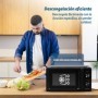 Microondas sin grill MW-20MN de 20 litros de capacidad y 700W negro