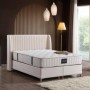 Upholstered Bed with Lifting System and Trunk + 30cm Cachamere Pocket Spring Mattress