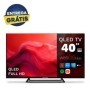 TV Grunkel QLED-4025W Smart TV 40” Full HD con sistema operativo webOS, 3 HDMI y 2 USB