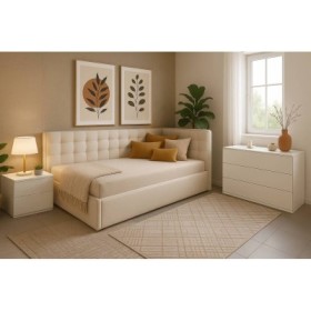 Cama de Canto Reversivel Pandora + Colchão Opc.