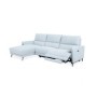 Sofá 2 Plazas + Chaise Long Maldivas Relax Eléctrico (279x160 cm)
