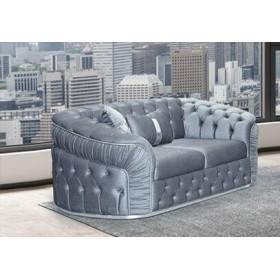 Sofá 2 Plazas Extreme Conjunto Chester Capitoné (165x90cm)