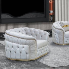 Butaca Extreme Capitoné & Oro