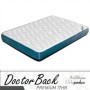 Pack Dormitorio Lara c/ Canapé (Cambria/Blanco) + Colchón Doctor Back Premium 17HR (190x150cm)