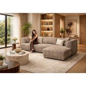 Sofá de 2 Plazas + Chaise Long Monza (277x102 cm)