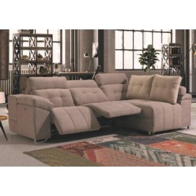 Sofá 2 Plazas Relax + Chaise Long Carlos (300x175cm)