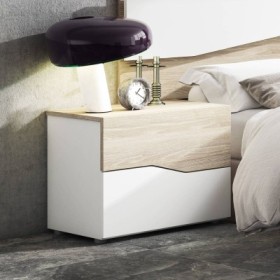 Mesita de Noche c/ 2 Cajones Cannes