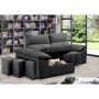 Sofá 1 Plaza + Chaise Long c/ Cama King (195x160cm)