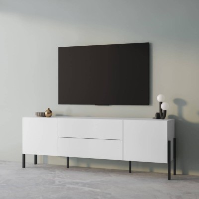 Mueble Tv 2 Puertas + 2 Cajones Jukon