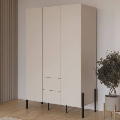 Armario 3 Puertas + 2 Cajones Jukon