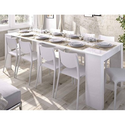 Mueble de Entrada Convertible En Mesa Comedor Fuelle