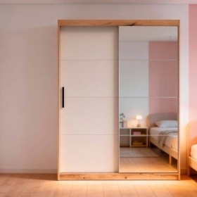 Armario 2 Puertas Correderas Inova 150cm