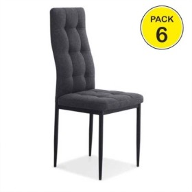 Pack 6 Sillas Zuni (Gris)