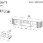 Mueble de Tv Zante