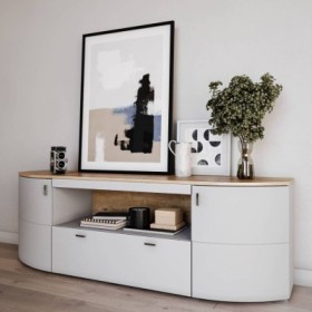 Mueble TV 2 puertas + 1 cajón Sambuca