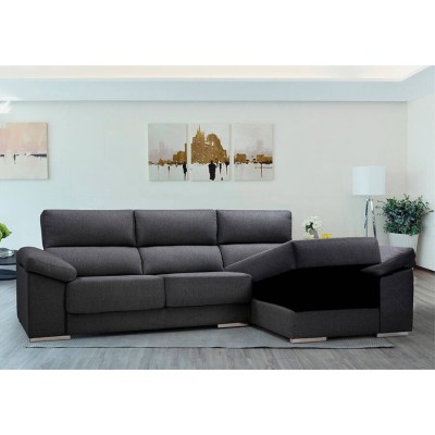 Sofá 2 Plazas + Chaise Long Thor (270x150cm)