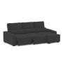 Sofá 2 Plazas + Chaise Long Reversible con Cama Baú Oslo (270x158cm)