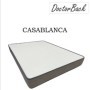 Cama Estofada De Casal Seven (Cabeceira Longa) + Colchão Opc.