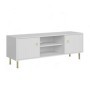 Mueble Tv 2 Puertas Piano