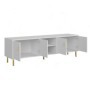 Mueble Tv 4 Puertas Piano
