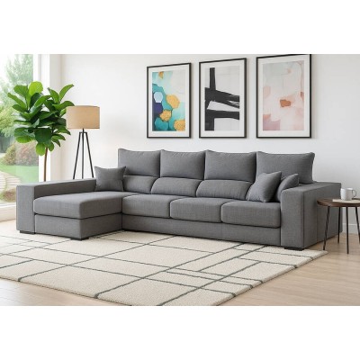 Sofá 3 Plazas + Chaise Long Reversible Évora (320x160cm)