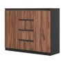Salón Completo Frida (Oak Livorno/Black)