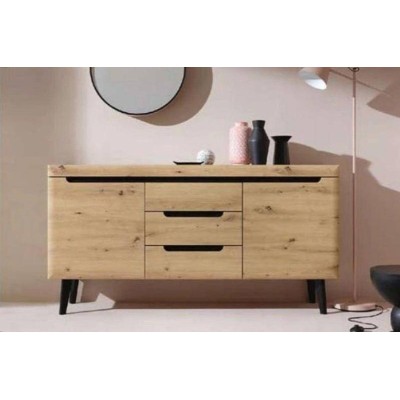 Aparador 2 Puertas + 3 Cajones Nordi