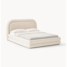 Cama Estofada Salomon + Colchão Opc.