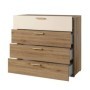 Cómoda 4 Cajones Vertina