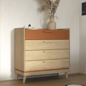 Cómoda 4 Cajones Scandi