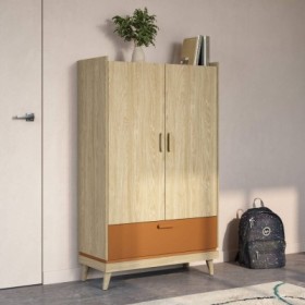 Armario 2 Puertas + 1 Cajón Scandi