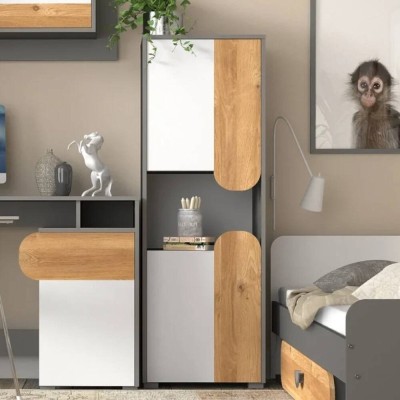 Elemento Estanterías 2 Puertas Carini