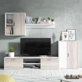 Estantería Completa Legos Blanco/Shamal Perla