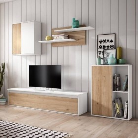 Estantería Completa Legos 70562 (Naturale/Blanco Matte)