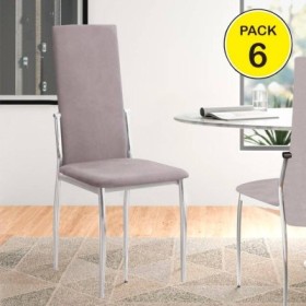Pack de 6 Sillas Sakura (Gris)