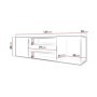 Mueble TV Sound (c/ Luz LED) (Blanco Brilho)