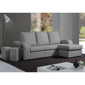 Sofá 2 Plazas + Chaise Long Reversible Sinatra (230x150cm)